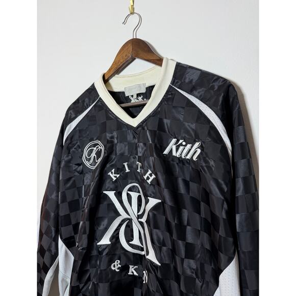 supreme pin stripe crewneck heather grey - Picture 2 of 7